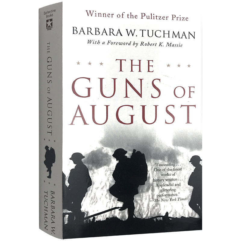 英文原版历史书籍the Guns Of August 八月炮火普利策奖塔奇曼英文版原版进口英语书