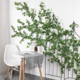 Имитация плюща, искусственный цветок, зеленые листья, искусственные листья из ротанга, пластиковый цветок, виноградная лоза, растение, украшение для трубы, листья