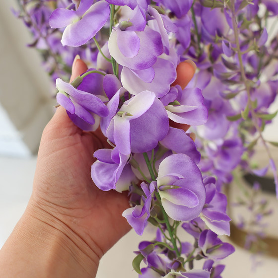 Butterfly dancing simulation giant wisteria internet celebrity landscaping good thing