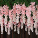 Butterfly high simulation flower wisteria flowers lengthened and encrypted