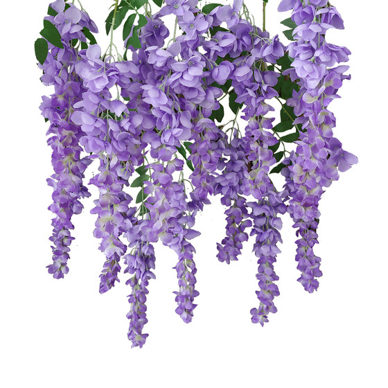 Butterfly high simulation flower wisteria flowers lengthened and encrypted