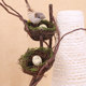 Handmade highly simulated bird nest photo props and ornaments