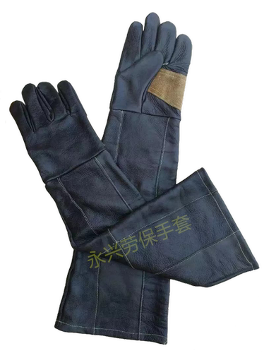 防刺牛皮摘花椒剥板栗防扎园艺修剪玫瑰月季耐磨加厚左手户外手套 - 图3