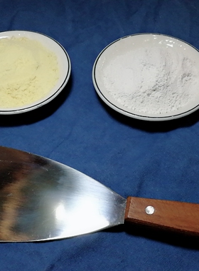 diy斑布制作不锈钢刮灰刀型染