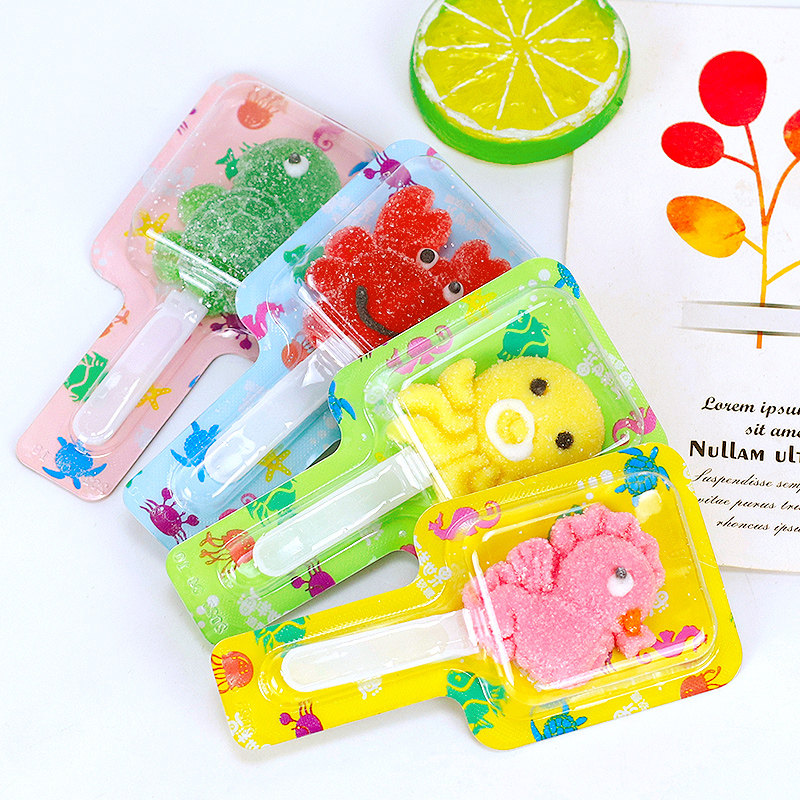 金稻谷动物造型软糖儿童糖果棒棒糖维C果汁软糖水果糖小学生零食,淘宝优惠券,粉丝福利购,淘宝优惠卷