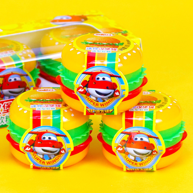 金稻谷迷你汉堡糖软糖橡皮糖果味软糖QQ糖儿童零食汉堡包糖果批发,淘宝优惠券,粉丝福利购,淘宝优惠卷