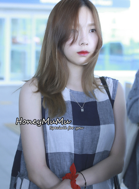 韩国泫雅同款水钻项链