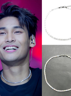 APO透彩玻璃水晶项链男女choker