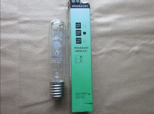 明华亚明ZJD250W 400W金卤灯泡金属卤化物灯广告灯投光灯白光 - 图0
