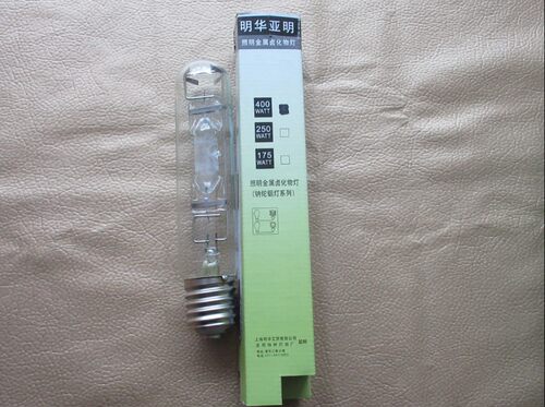 明华亚明ZJD250W 400W金卤灯泡金属卤化物灯广告灯投光灯白光 - 图1
