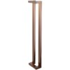 Glass door handle with high-grade electroplating and sealing glaze without fingerprints