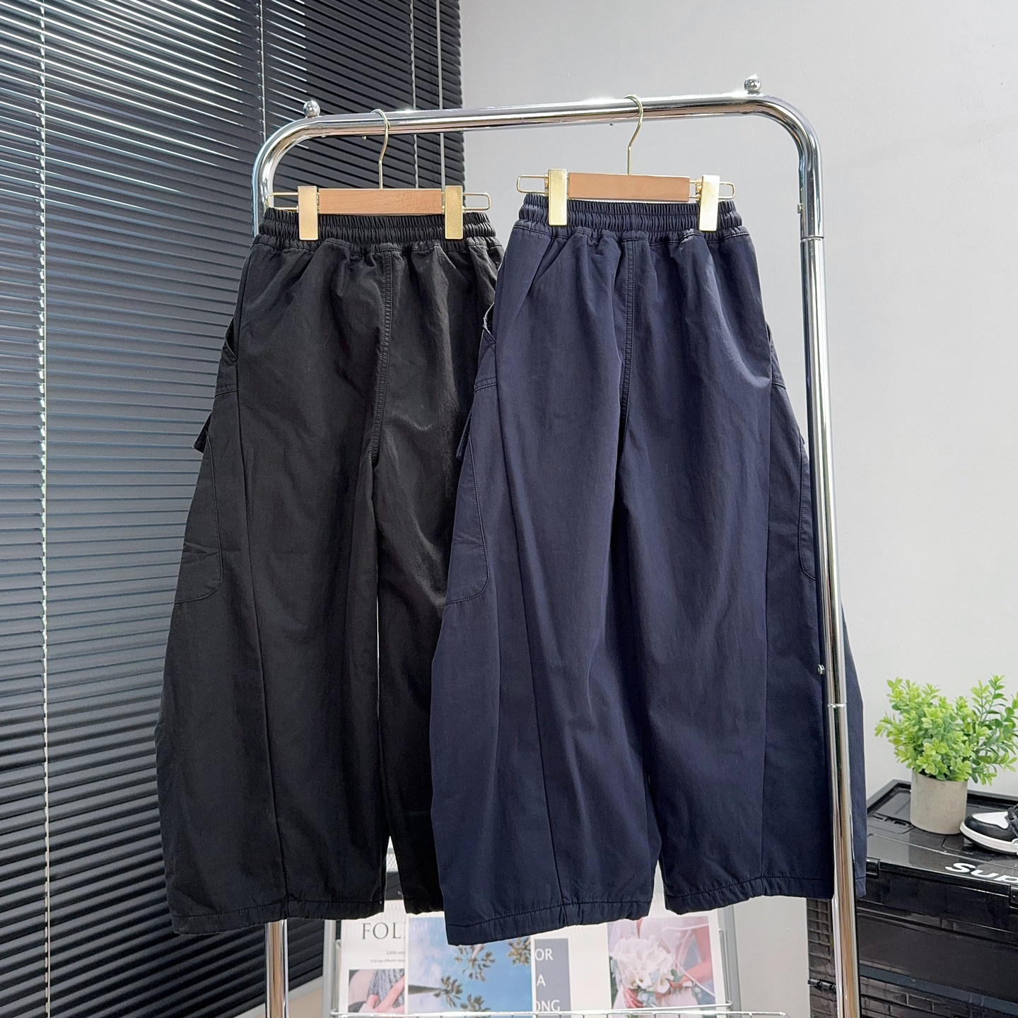 天依角童装儿童工装裤春款中大童宽松休闲裤男女童弯刀裤潮19013,淘宝优惠券,粉丝福利购,淘宝优惠卷