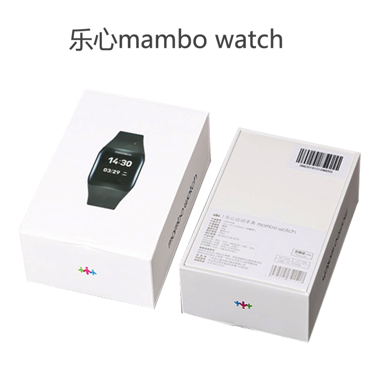 乐心智能手环mambowatch黑色腕带表带-图2