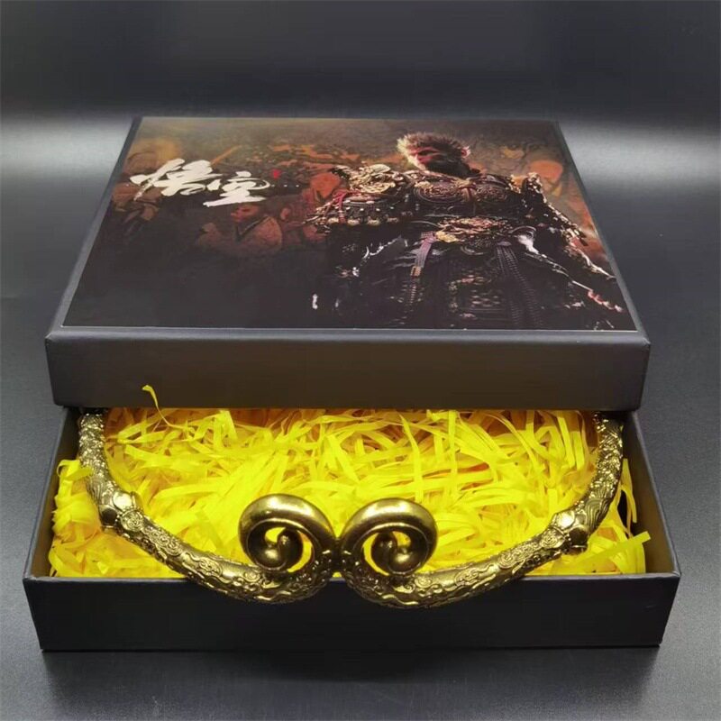 黑神话悟空游戏周边合金模型紧箍咒道具戒指徽章项链实体收藏版