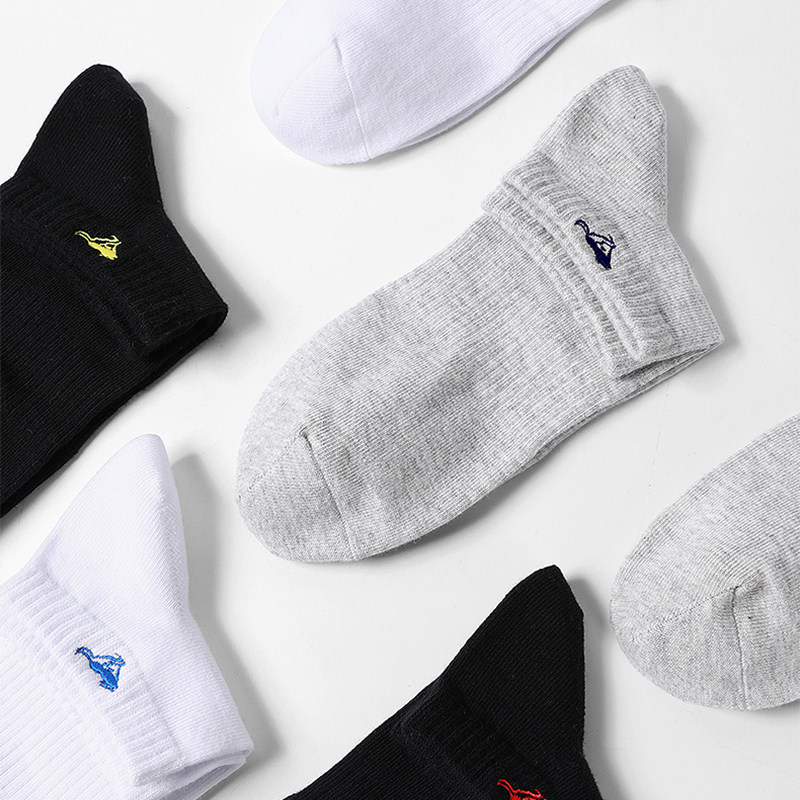 七匹狼男士透气运动薄隐形纯棉船袜 七匹狼内衣短袜/打底袜/丝袜/美腿袜