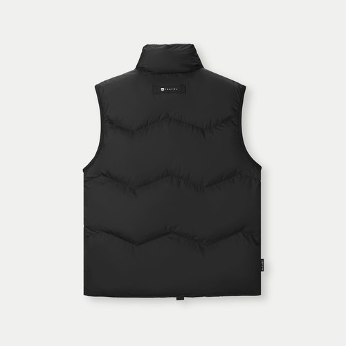 HLA/海澜之家舒适保暖羽绒服马甲秋冬蓬松鸭绒立领拉链门襟背心男 - 图2