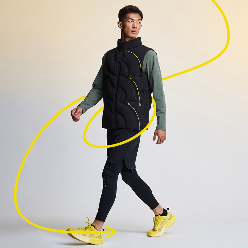 运动sportsday羽绒马甲24秋冬新SUWUKOU联名外套男,淘宝优惠券,粉丝福利购,淘宝优惠卷