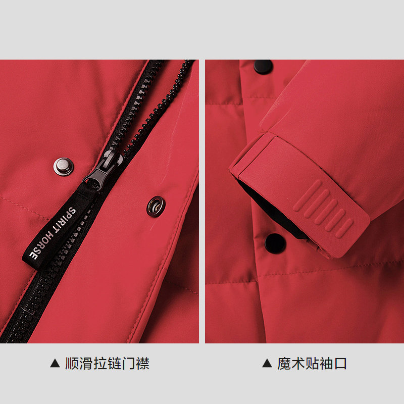 海澜之家马年贺岁大红色本命年羽绒服25秋冬立领大码男新年礼物,淘宝优惠券,粉丝福利购,淘宝优惠卷