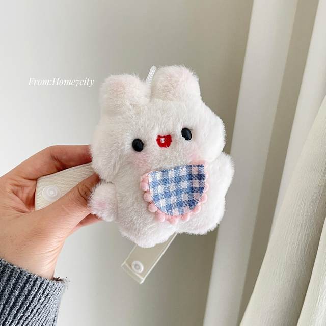2 packages! Cute little rabbit curtain straps bedroom living room curtain storage elastic straps loop buckle rope for household use