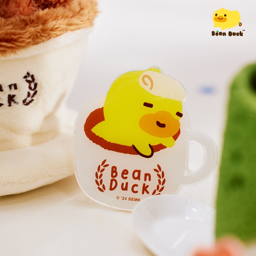 B.Duck官方 小黄鸭Bean Duck系列卡通周边自粘手机伸缩气囊支架 - 图0