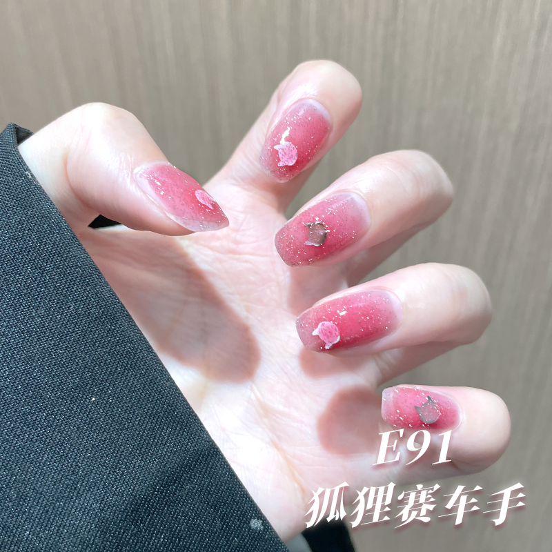 VCND小铃铛2024春夏亮片指甲油胶持久不可撕拉免烤快干脚美甲