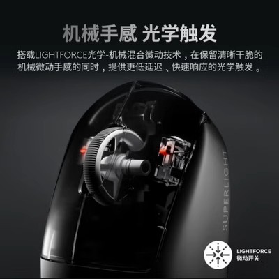 logitech GPW三代无线游戏鼠标电竞GPRO X SUPERLIGHT2狗屁王3代 - 图2