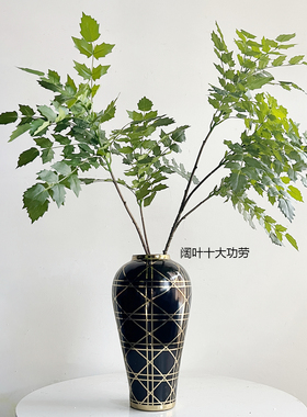 特丽卉仿真漆树叶包邮
