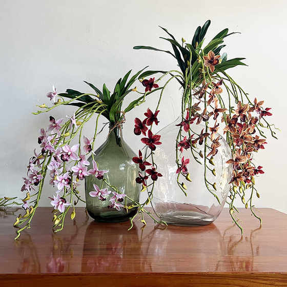 Simulated flower dining table ornaments living room indoor wall decoration