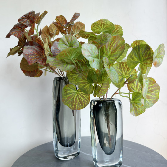 Terrihui simulated European version of crabapple leaf handle bunch wall hanging vine