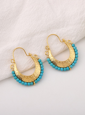 项链戒指蔓笛钛钢套装