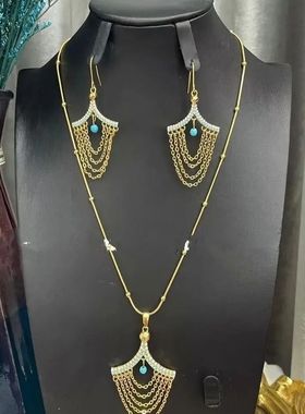 恶魔之眼项链钛钢创意项链女