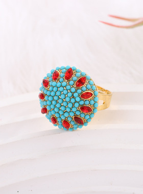 项链耳环蔓笛钛钢套装民族风套装