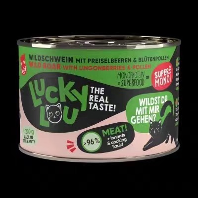 领养之家 德国LuckyLou进口强营养超级全鲜猫咪罐头200g,淘宝优惠券,粉丝福利购,淘宝优惠卷
