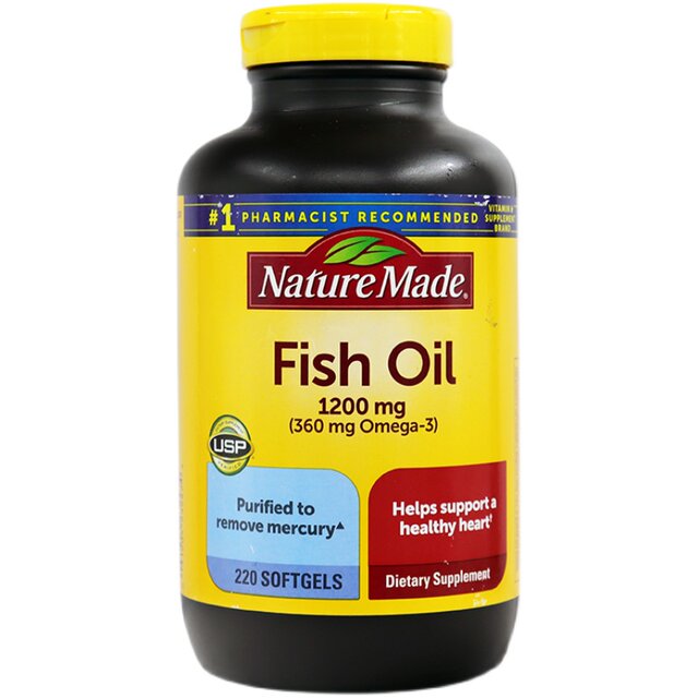 NatureMade ນ້ຳມັນປາທະເລເລິກ Omega-3 Capsules