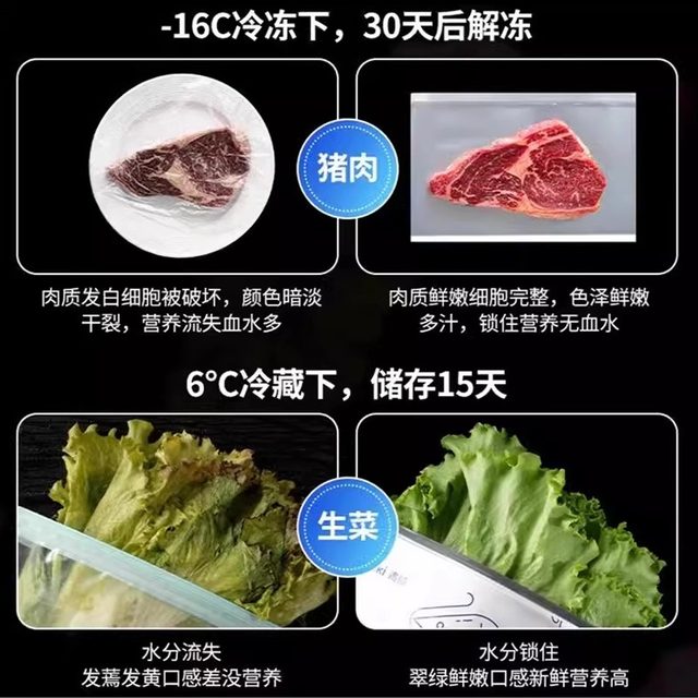Aluminum foil fresh sealed bag household refrigerator food