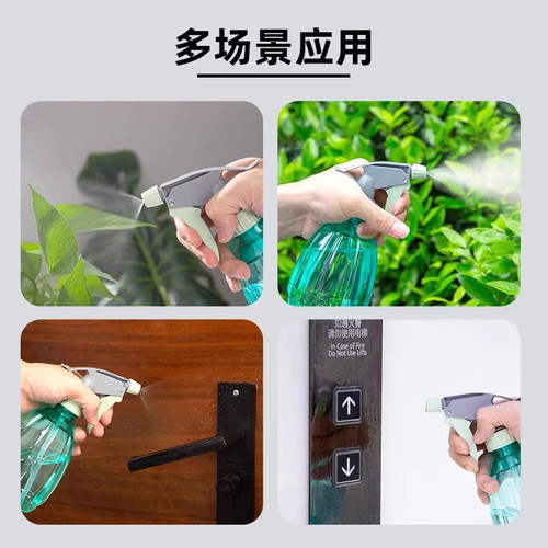 喷壶浇花浇水喷雾器家用园艺养花压力洒水壶气压式喷水壶清洁适用-图3