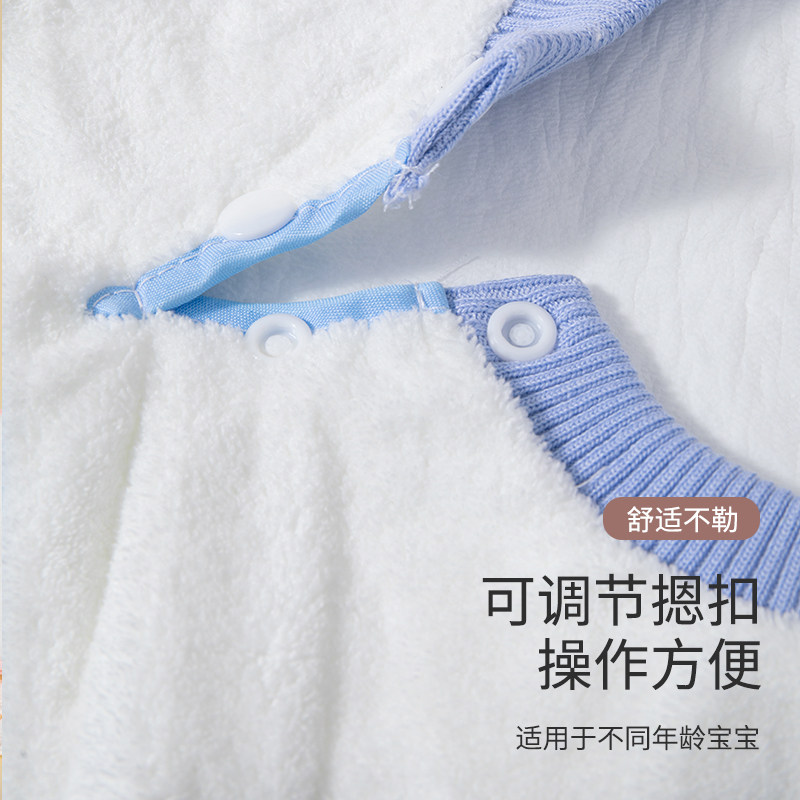 儿童洗漱巾婴儿毛巾刷牙擦脸漱口水巾防水围嘴不湿衣宝宝洗脸围兜,淘宝优惠券,粉丝福利购,淘宝优惠卷