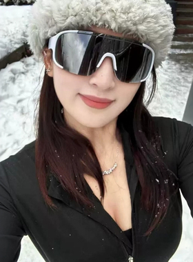 复古超大框防风防晒运动太阳镜