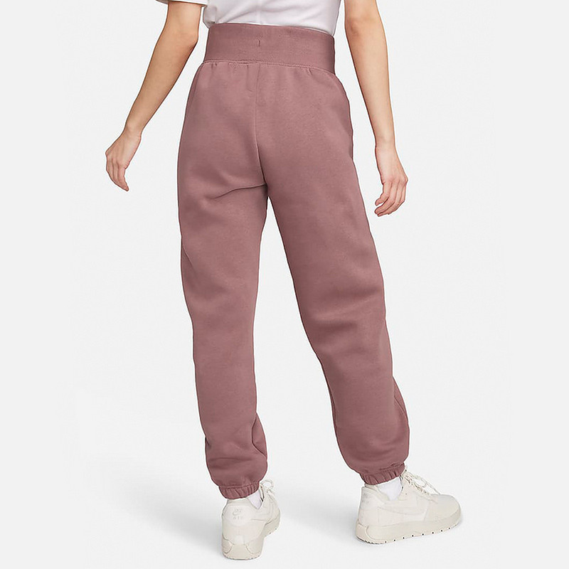 Nike耐克女子高腰卫裤运动休闲宽松加绒保暖收口长裤DQ5888-208 - 图0