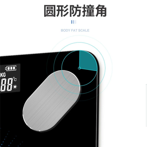 Масштабированный жир в теле.