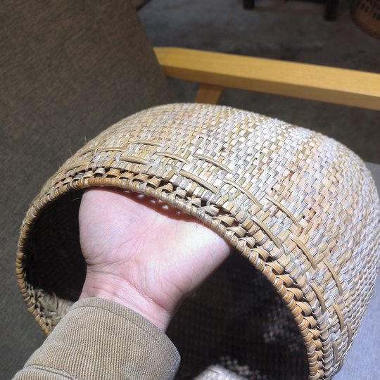 Rattan bag Dulong rattan satchel