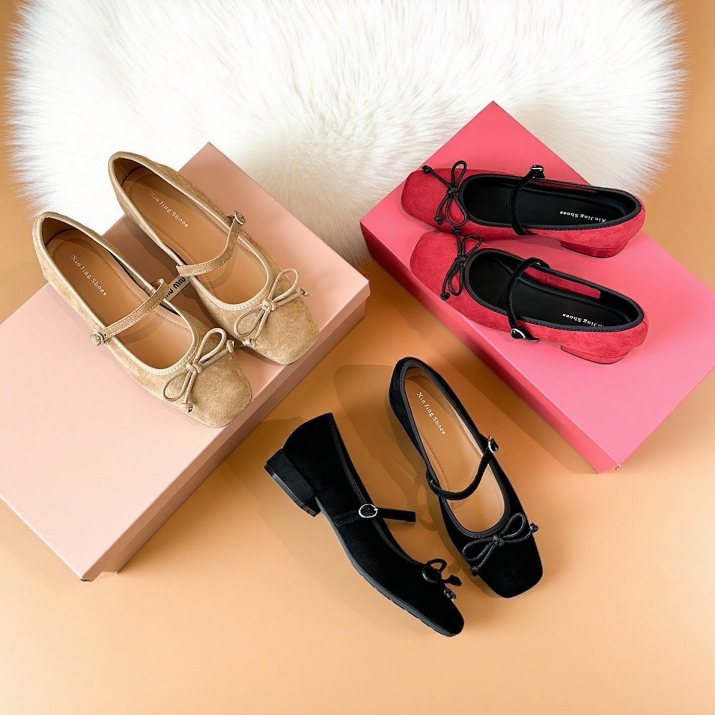 真皮版～法式复古一字扣带玛丽珍鞋女粗跟方头通勤工作高跟鞋单鞋,淘宝优惠券,粉丝福利购,淘宝优惠卷