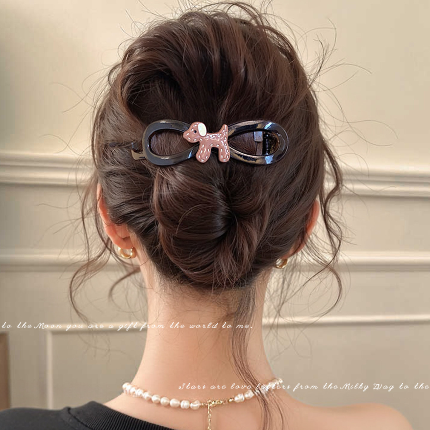 气质盘发扭扭夹女高级感2025新款盘发发夹后脑勺一字抓夹发卡头饰,淘宝优惠券,粉丝福利购,淘宝优惠卷