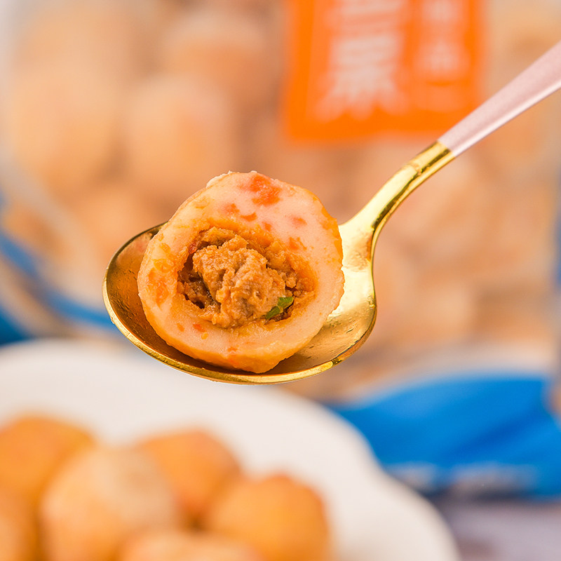 海欣爆汁香辣鱼果散装250g关东 煮麻辣 烫丸子串串食材家庭美味,淘宝优惠券,粉丝福利购,淘宝优惠卷