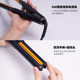 ສຽງປັ້ງຮັດແຄບ ultra-narrow clip bangs ໃຊ້ຄູ່ຊື່