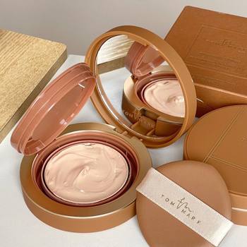 Tang Mei Ke Hazelnut Mousse Cushion BB Cream Women's Moisturizing Concealer Moisturizing Long-lasting Makeup Liquid Foundation Cream