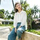 ໂສ້ງຂາຍາວ linen ຄຸນນະພາບໃໝ່ລະດູໃບໄມ້ປົ່ງ
