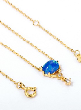 轻奢复古宫廷风925纯银项链