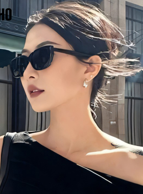 LOHO墨镜女高级感防紫外线防晒显瘦方圆显脸小粉色太阳镜近视墨镜