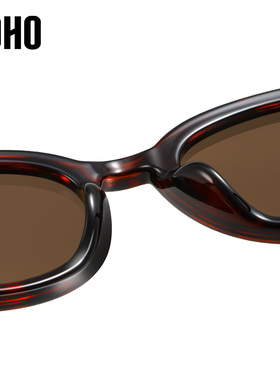LOHO商场同款复古玳瑁色太阳镜墨镜偏光防紫外线男女通用LHB601